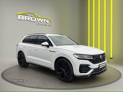 Used VW Touareg R-line 286 HP (210 kW) 2019 White SUV