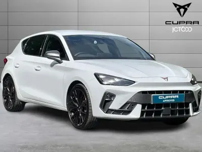 Used Cupra Leon 147 HP (108 kW) 2025 White Hatchback