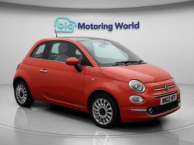 Red Used 2022 Fiat 500 Dolcevita Hatchback | £9,400 (Fair price)