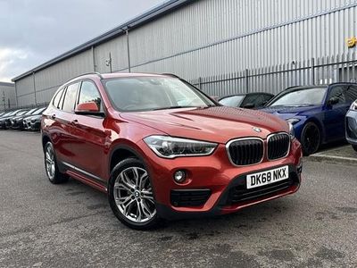 Orange Used 2018 BMW X1 Sport Line SUV | £17,163 (Fair price)