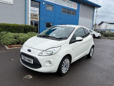 Used Ford Ka Zetec 69 HP (50 kW) 2014 White Hatchback