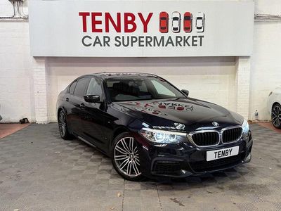 Black Used 2019 BMW 520 M Sport Sedan | £17,795 (Fair price)