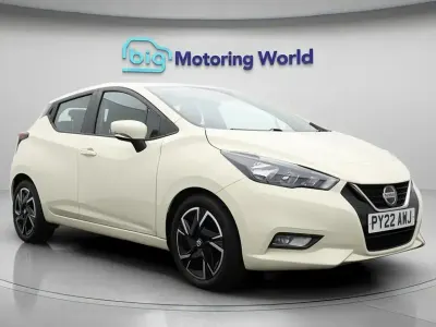 Usata Nissan Micra Acenta 92 CV (67 kW) 2022 Bianco Utilitaria