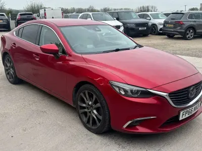 Second-hand Mazda 6 Inclusive 175 CP (128 kW) 2016 Roșu Berlinǎ
