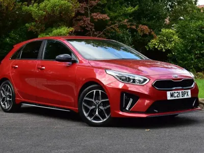 Used Kia Ceed GT-Line 158 HP (116 kW) 2021 Red Hatchback