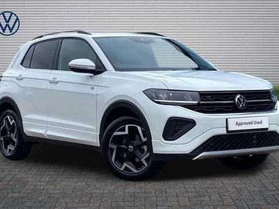 New VW T-Cross R-line 115 HP (84 kW) 2025 Pure white SUV