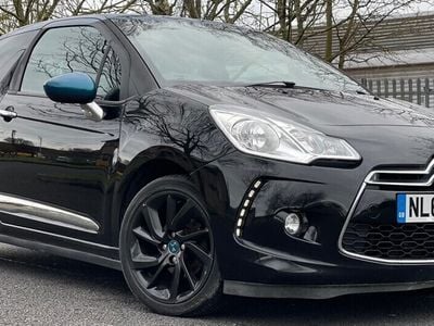Black Used 2015 DS Automobiles DS3 Hatchback | £5,395 (Fair price)