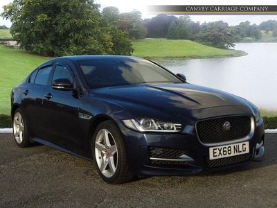 Blue Used 2018 Jaguar XE R-Sport Sedan | £11,000 (Good price)