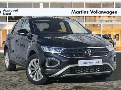 Black Used 2025 VW T-Roc Match SUV | £25,995 (Fair price)