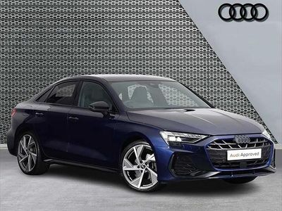 Used Audi A3 Black Edition 147 HP (108 kW) 2024 Blue Sedan