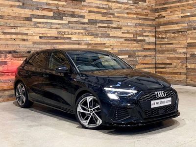Used Audi A3 Sportback S-Line 150 HP (110 kW) 2021 Black Hatchback