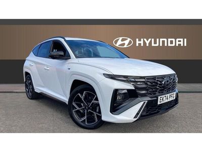 White Used 2024 Hyundai Tucson N Line SUV | £25,462 (A bit pricey)
