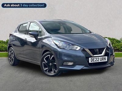 Used Nissan Micra Acenta 92 HP (67 kW) 2022 Grey Hatchback