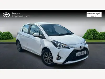 Begagnad Toyota Yaris 107 HK (78 kW) 2019 Vit Halvkombi