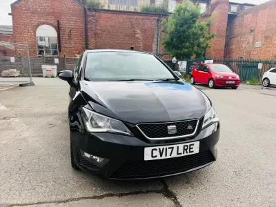 Used Seat Ibiza FR 110 HP (80 kW) 2017 Black Hatchback