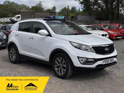 Used Kia Sportage 130 HP (95 kW) 2015 White SUV