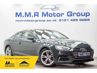 Second-hand Audi A5 Sport 190 CP (139 kW) 2017 Verde Coupe