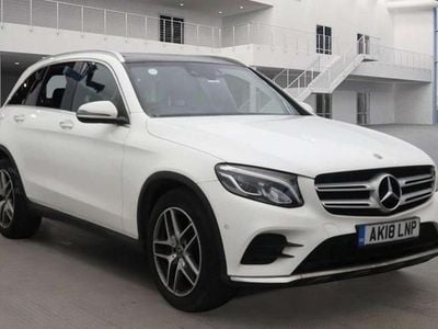 Used Mercedes GLC220 AMG Line Premium 170 HP (125 kW) 2018 White Estate