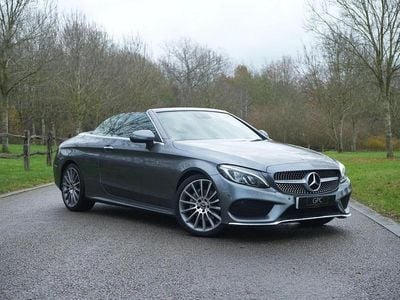 Grey Used 2017 Mercedes C200 AMG line Cabriolet | £10,795 (Super price)