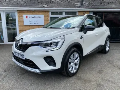 Used Renault Captur Iconic 100 HP (73 kW) 2020 White SUV