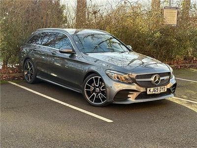 Grey Used 2020 Mercedes C220 AMG line Estate | £22,750 (Expensive)