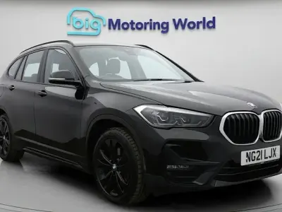 Used BMW X1 Sport Line 221 HP (162 kW) 2021 Black SUV