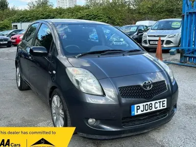 Used Toyota Yaris SR 88 HP (64 kW) 2008 Grey Hatchback