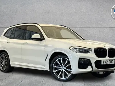 Used BMW X3 M Sport 286 HP (210 kW) 2021 White SUV