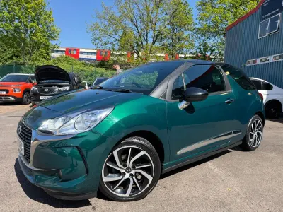 Used DS Automobiles DS3 Connected Chic 82 HP (60 kW) 2018 Green Hatchback
