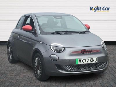 Used Fiat 500e Red 86 kW (118 HP) 2023 Grey Hatchback