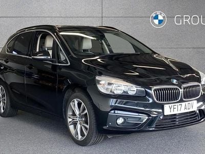 Used BMW 218 Active Tourer Luxury Line 148 HP (108 kW) 2017 Black MPV