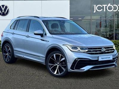 Silver Used 2023 VW Tiguan R-line SUV | £28,605 (Fair price)