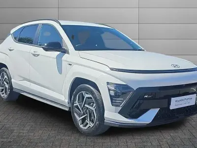 New Hyundai Kona N Line 137 HP (100 kW) 2026 White SUV