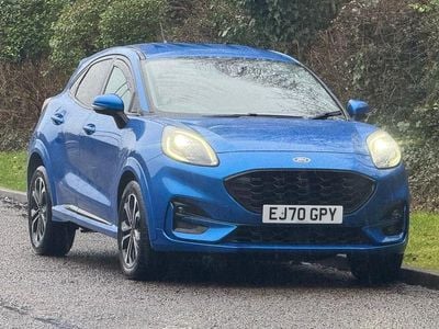 Used Ford Puma ST-Line 125 HP (91 kW) 2021 Blue SUV