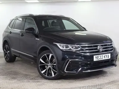 Used VW Tiguan Allspace R-line 2022 Black SUV