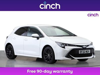 White Used 2022 Toyota Corolla Design Hatchback | £16,919 (Fair price)