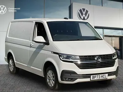 Begagnad VW Transporter Highline 2023 Vit Van