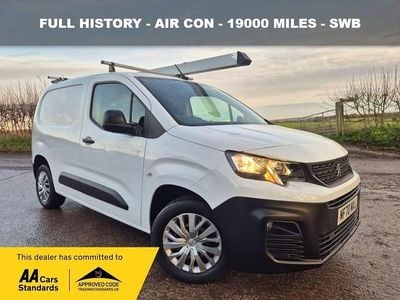 White Used 2020 Peugeot Partner MPV | £9,450 (Good price)