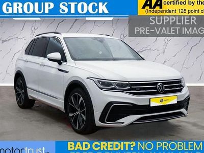 Used VW Tiguan R-line 150 HP (110 kW) 2022 White SUV