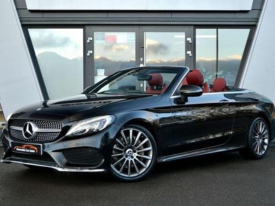 Used Mercedes C250 AMG line 2016 Black Cabriolet