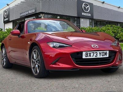 Red Used 2023 Mazda MX5 Exclusive-Line Cabriolet | £23,590 (A bit pricey)