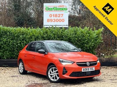 Used Vauxhall Corsa SRi 100 HP (73 kW) 2019 Orange Hatchback