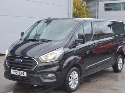 Used Ford Transit Custom Limited 130 HP (95 kW) 2021 Black Van