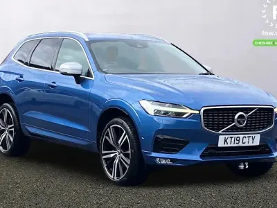 Used Volvo XC60 R-Design Pro 250 HP (183 kW) 2019 Blue SUV