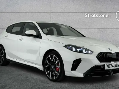Used BMW 120 M Sport 168 HP (123 kW) 2024 White Hatchback