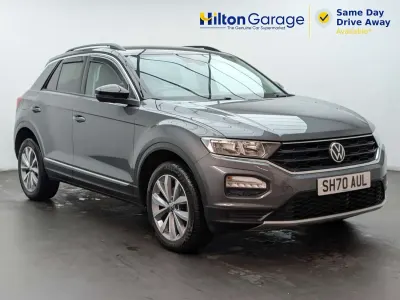 Used VW T-Roc Design 115 HP (84 kW) 2020 Grey SUV
