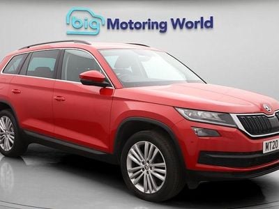 Used Skoda Kodiaq SE L 150 HP (110 kW) 2020 Red SUV