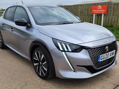 Used Peugeot 208 GT-line 75 HP (55 kW) 2020 Grey Hatchback