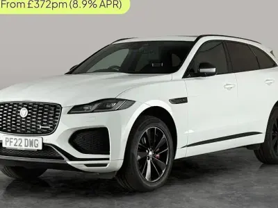Used Jaguar F-Pace R-Dynamic 204 HP (150 kW) 2022 White SUV
