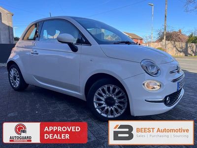 Used Fiat 500 Lounge 69 HP (50 kW) 2015 White Hatchback